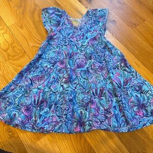 Lilly Pulitzer Kawai Flutter Dress Toddler 2-3T
